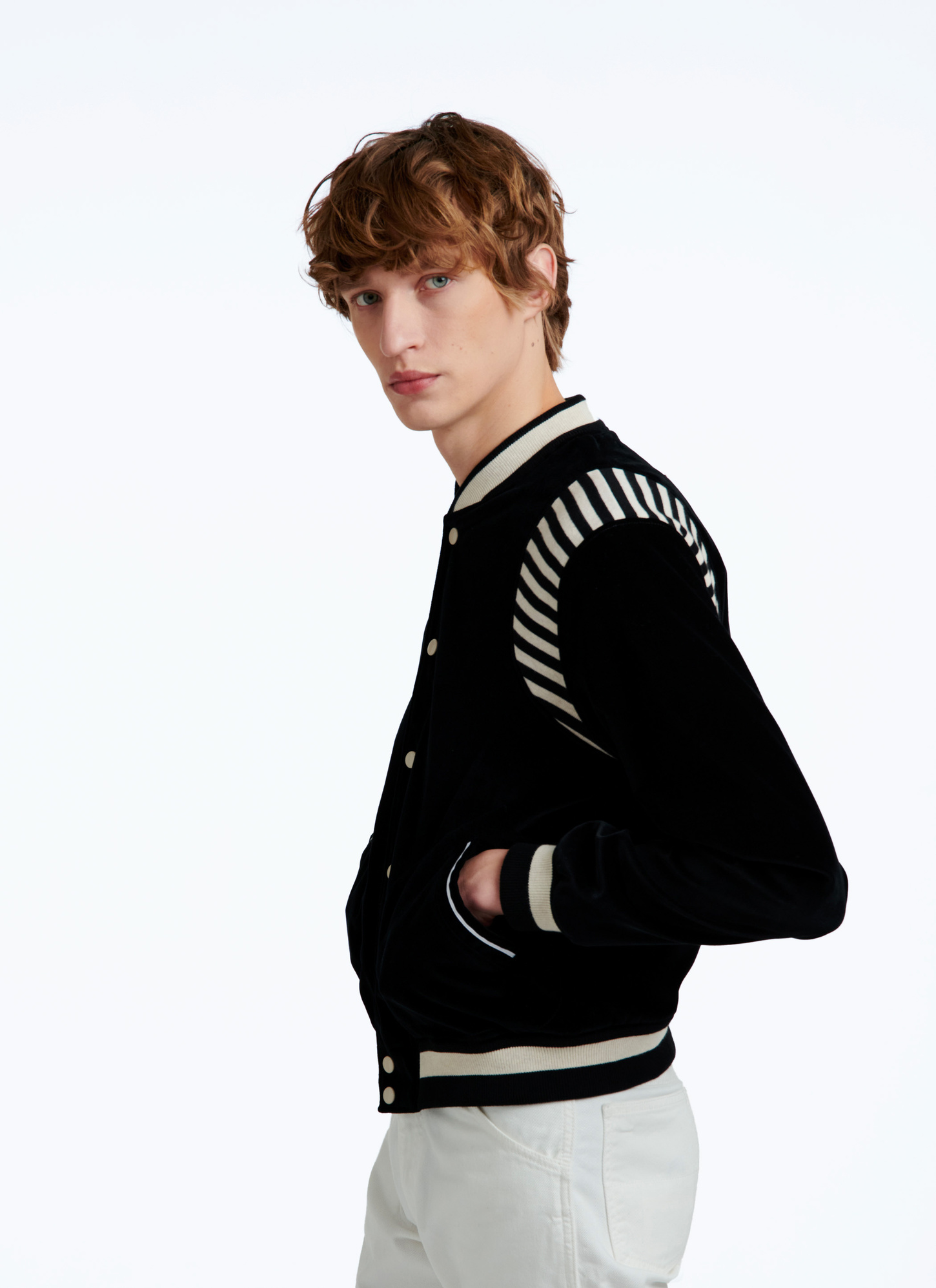 Blouson noir homme Fursac - M3VEED-C711-20