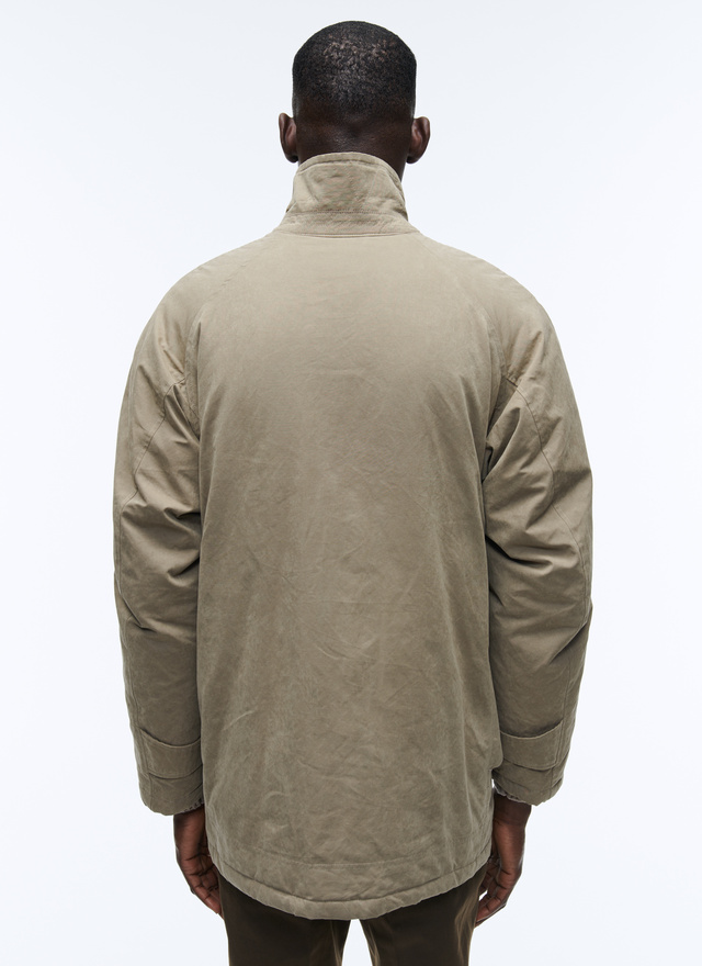 Blouson brun homme coton, nylon et polyester Fursac - 22HM3ALDO-AM17/14