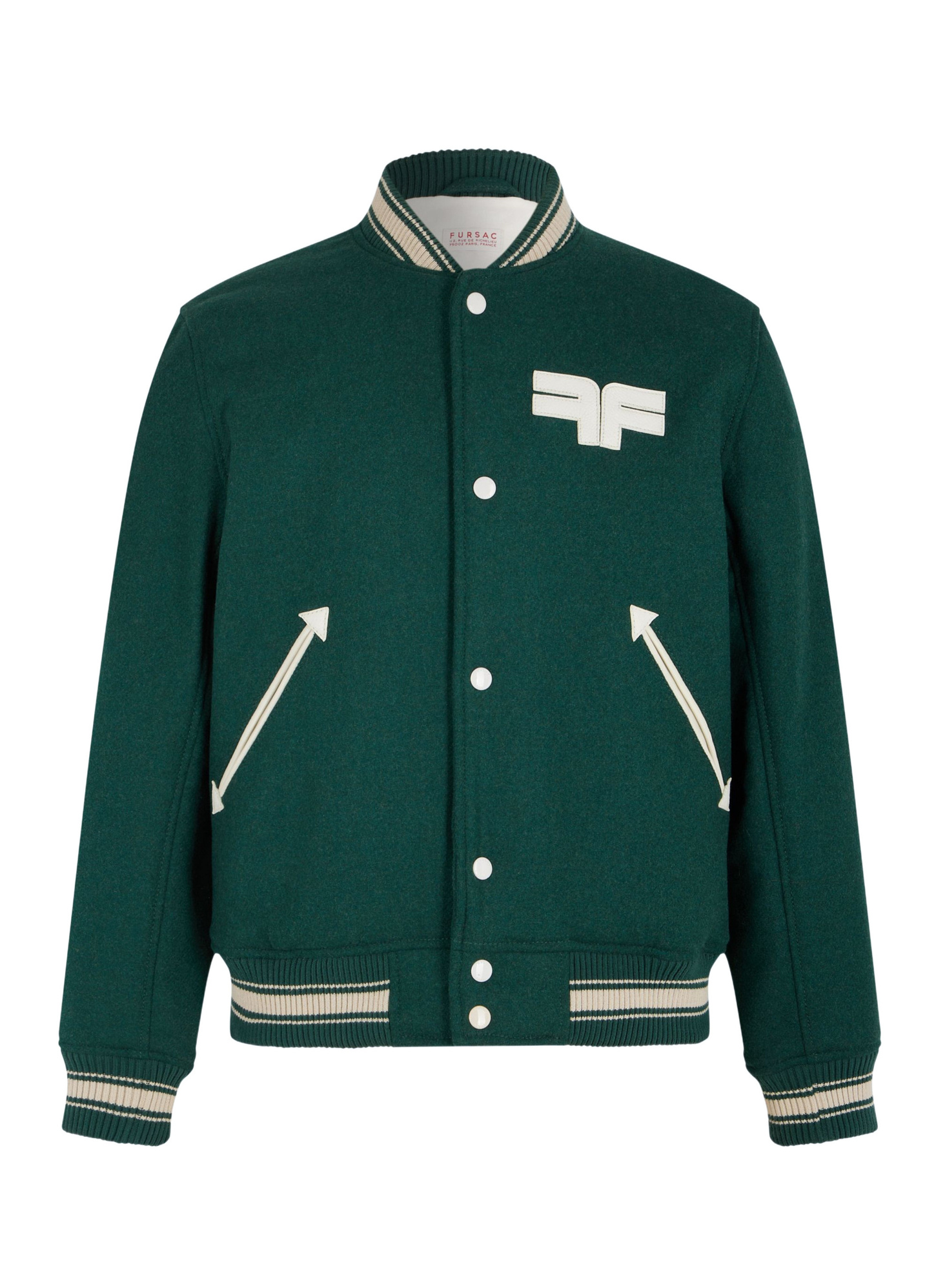 Blouson drap de laine homme Fursac - M3FEDY-EM15-H009
