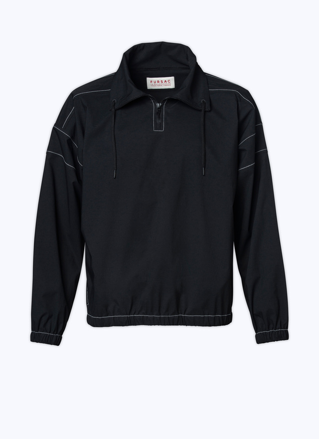 Blouson noir homme polyamide Fursac - M3ABDO-AX20-20