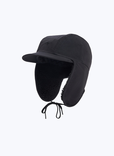 Bonnet homme noir polyamide Fursac - D2EPKA-EM31-B020