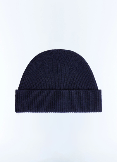 Bonnet bleu marine homme Fursac - D2GALU-GA19-D030