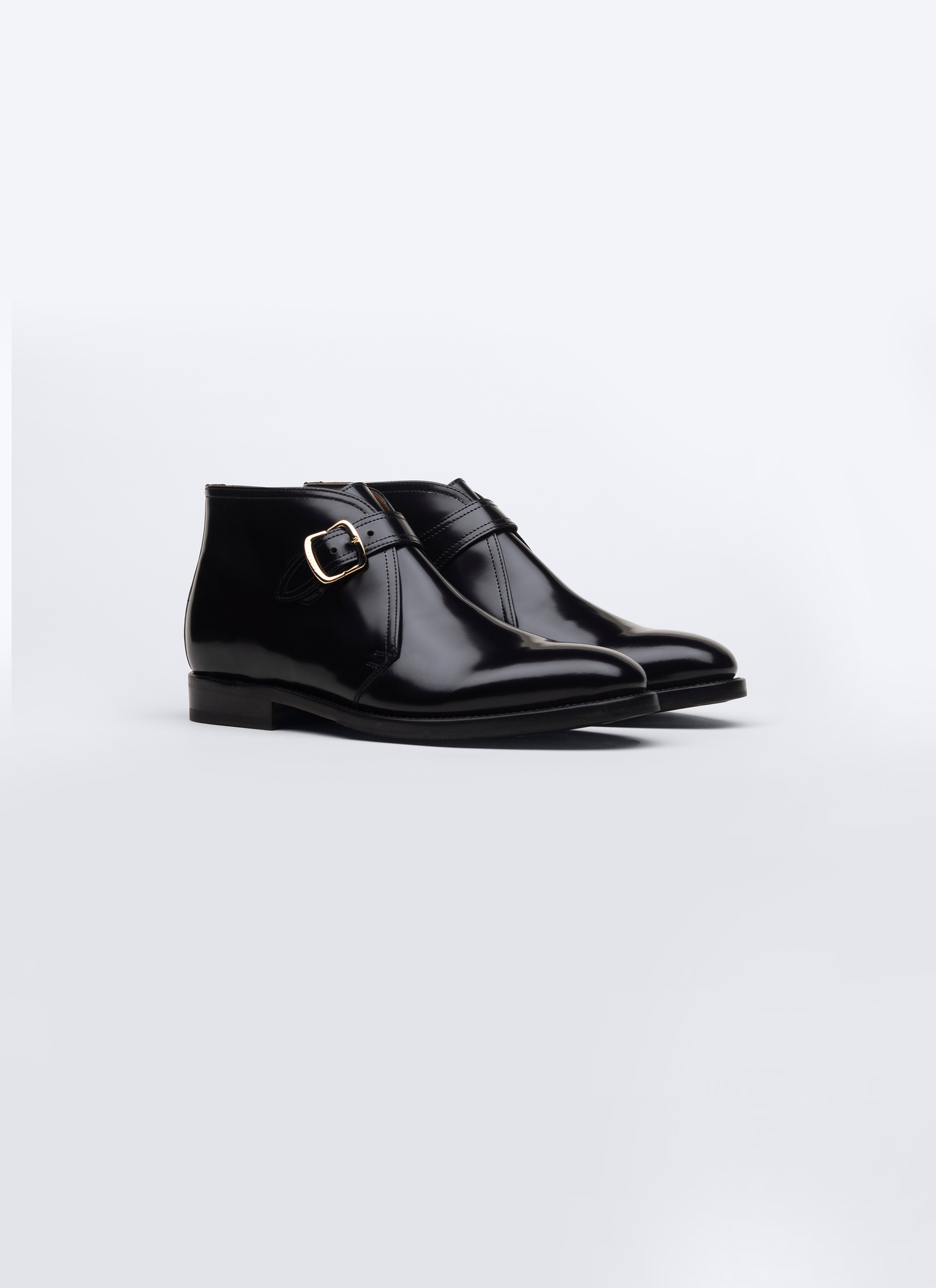 Men's black boots Fursac - LBUCKL-TL05-20