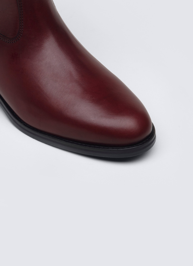 Men's calf split leather boots Fursac - LBOTTE-AL08-74