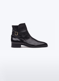 Calfskin leather Jodhpur boots - LJODPU-CL05-B020