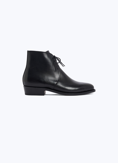 Men's black boots Fursac - LGEORG-RC99-B020