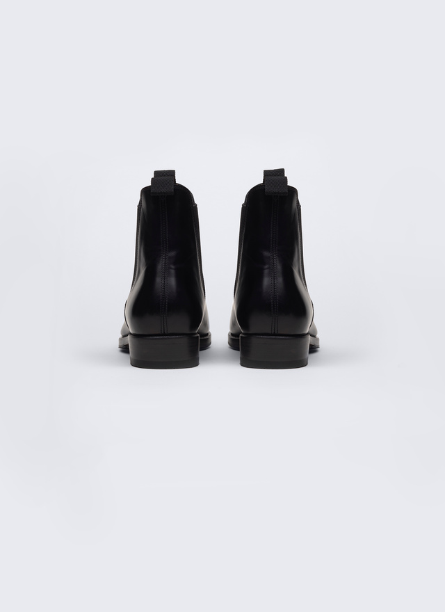 Bottines homme Fursac - Bottines en cuir noir noir 21ELBOOTS-RC99/20