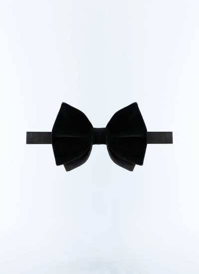 Men's black bow tie Fursac - D2TIMO-C711-20