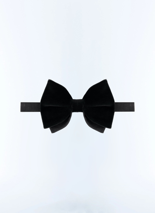 Men's velvet bow tie Fursac - D2TIMO-C711-20