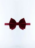 Velvet and silk bow tie - D2TIMO-C711-74