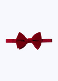 Red velvet bow tie - D2TIMO-BC40-79