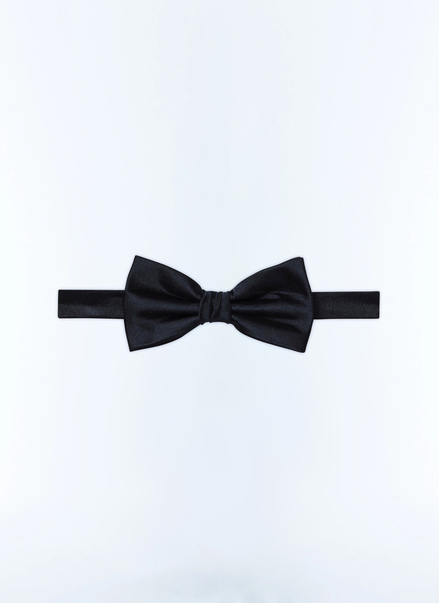 Men's navy blue bow tie Fursac - D2NPAP-D214-30