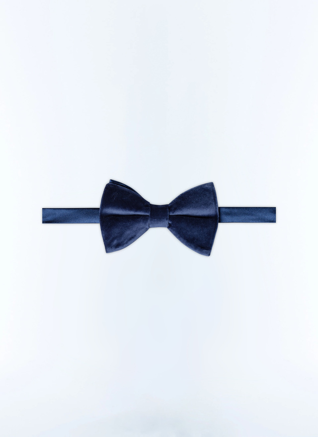 Men's blue bow tie Fursac - D2TIMO-OC15-34