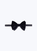 Velvet and silk bow tie - D2TIMO-CC59-D030