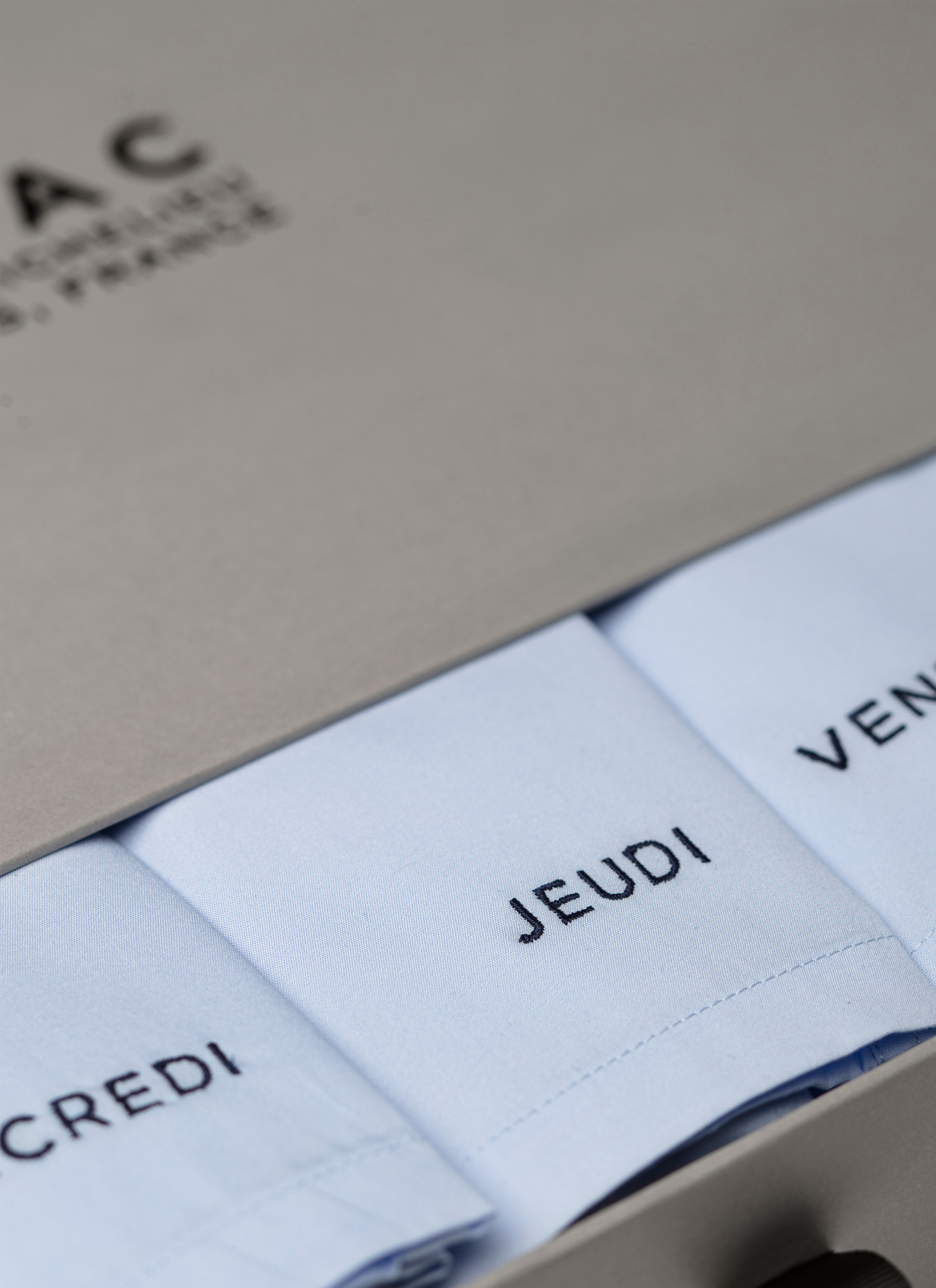 Men's blue boxer short Fursac - P3BLI7-AX35-39