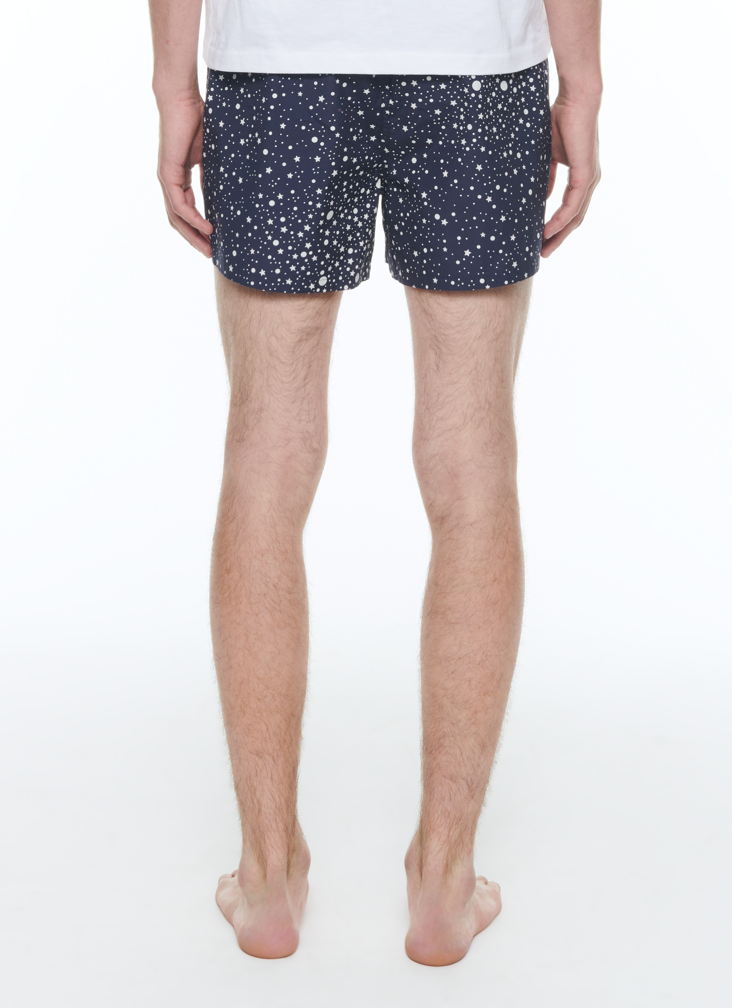 Men's cotton poplin boxer short Fursac - P3BLIP-CX63-D030