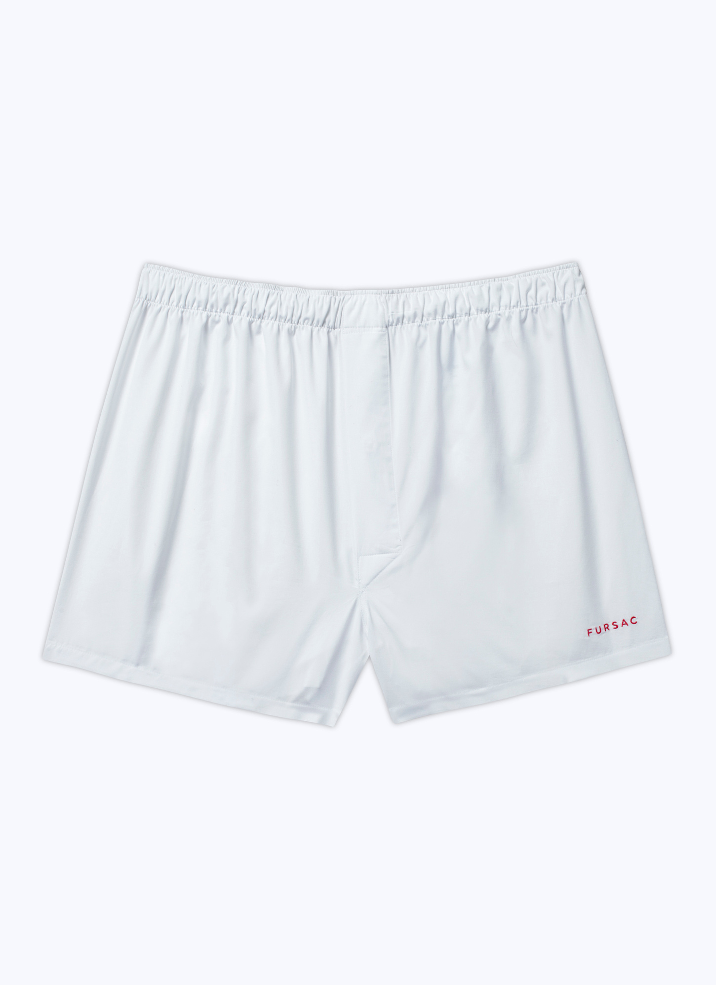Men's white, ecru cotton boxer short Fursac - P3BLI2-AX36-39