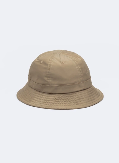 Men's bucket Hat beige nylon Fursac - D2BOBB-BM07-08