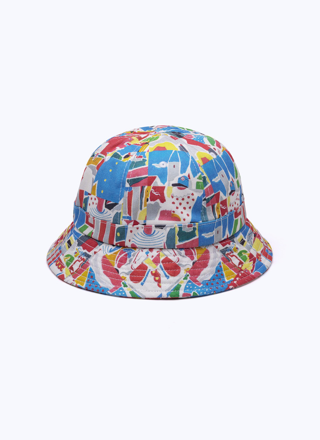 Men's cotton bucket Hat Fursac - D2BOBB-BR30-71