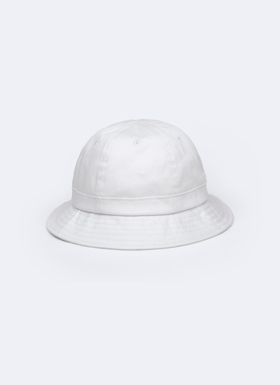 Men's bucket Hat white cotton canvas Fursac - 23ED2BOBB-BR16/01