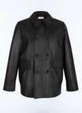 Caban en cuir d'agneau - M3JAUT-GL01-B020