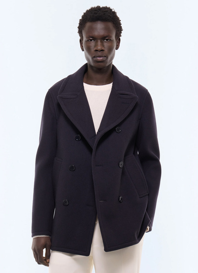 Caban homme marine tissu principal: 70% laine vierge, 20% polyamide, 10% cachemiredoublure: 100% viscose Fursac - M3LBAN-LM01-D030