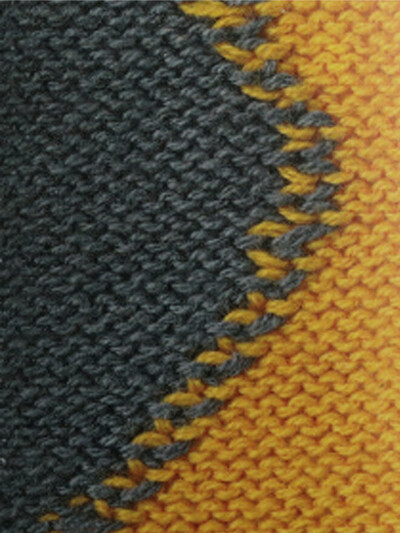 Intarsia stitch (wrong side)