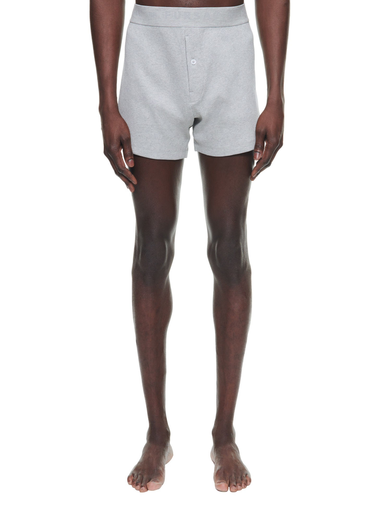Caleçon homme gris jersey de coton Fursac - P3DVON-DJ01-B017
