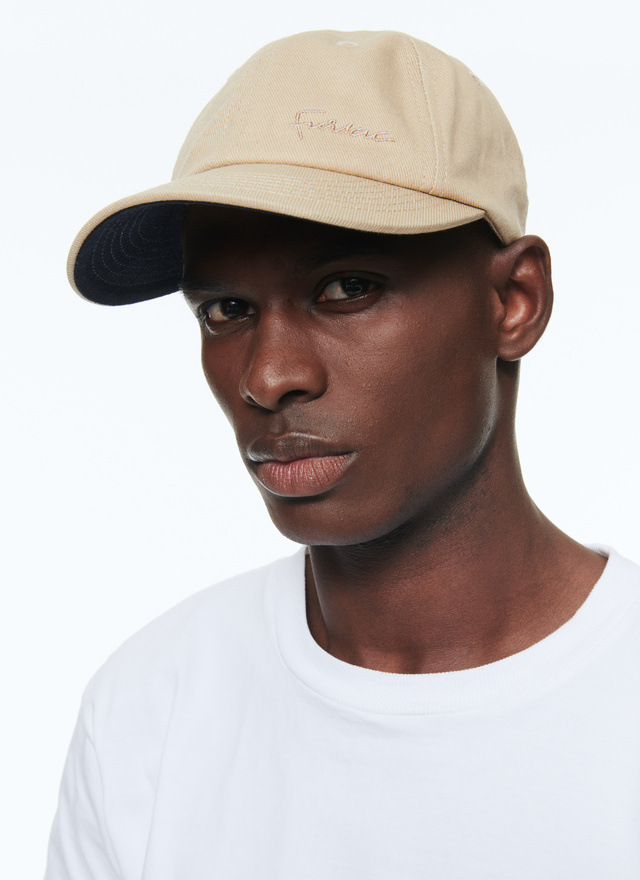 Men's beige cap Fursac - 23ED2BRAP-BR17/08