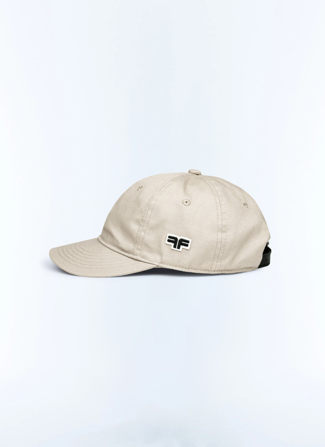 Men's beige cap Fursac - D2DCAP-BR17-08