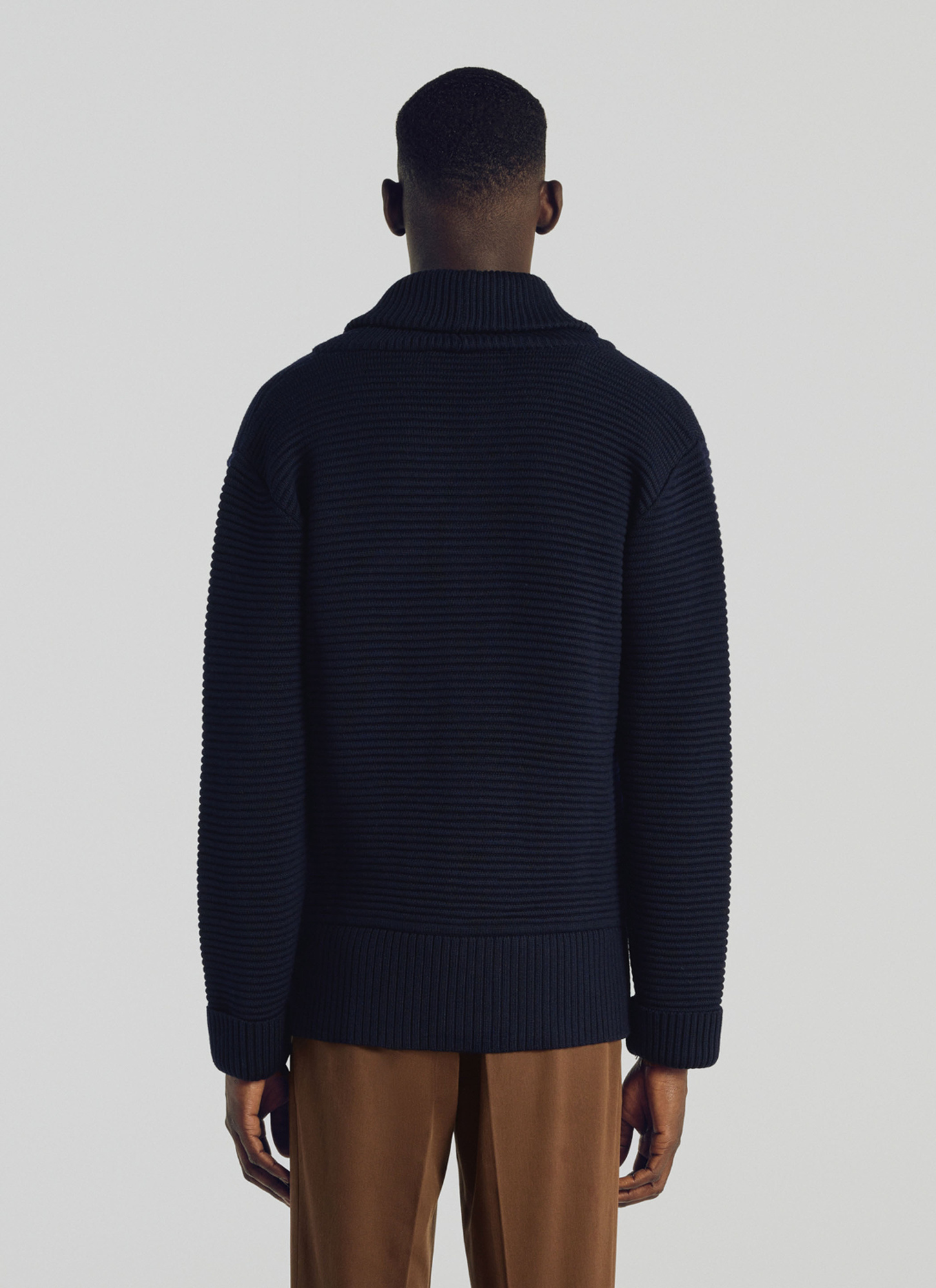 Cardigan homme laine mérinos Fursac - A2ATIS-AA05-98