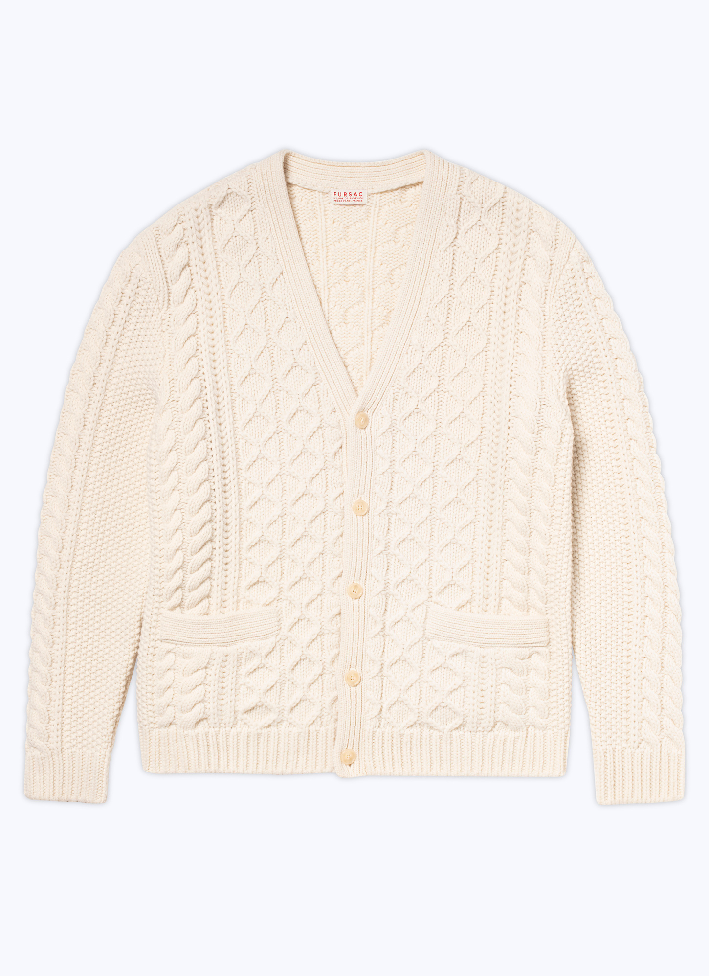 Cardigan homme laine Fursac - A2CARA-CA01-A003