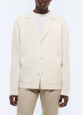 Cardigan en laine et coton - A2JANO-JA07-A002