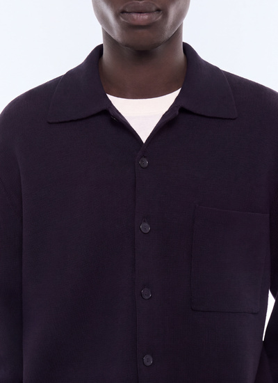 Cardigan marine homme Fursac - A2LAVE-GA12-D030