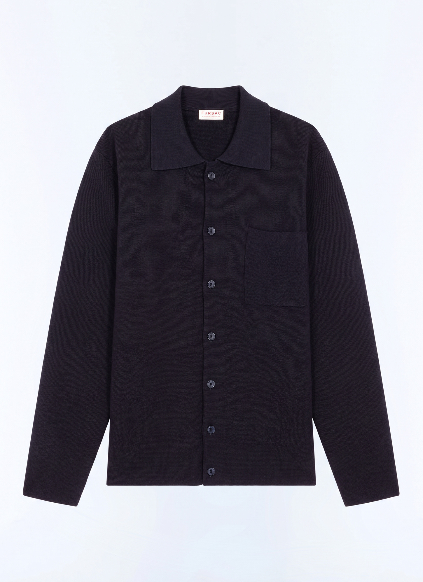 Cardigan bleu homme matière principale: 100% lainedoublure: aucune Fursac - A2LAVE-GA12-D030