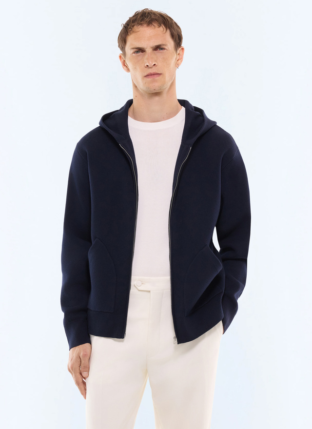 Cardigan homme marine matière principale: 50% laine, 50% cotondoublure: aucune Fursac - A2LDIE-LA09-D030