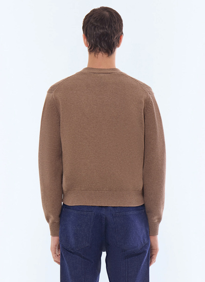 Cardigan homme laine et coton Fursac - A2JADI-JA07-G014