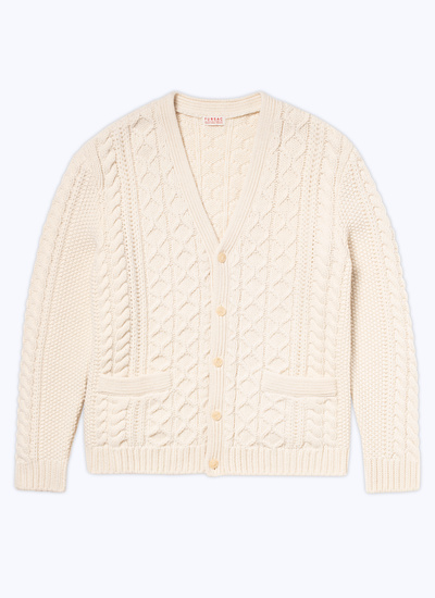 Men's wool cardigan Fursac - A2CARA-CA01-A003