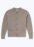 Felt-like wool thick cardigan - A2CGIL-CA18-B018