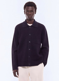 Fine certified wool cardigan - A2LAVE-GA12-D030