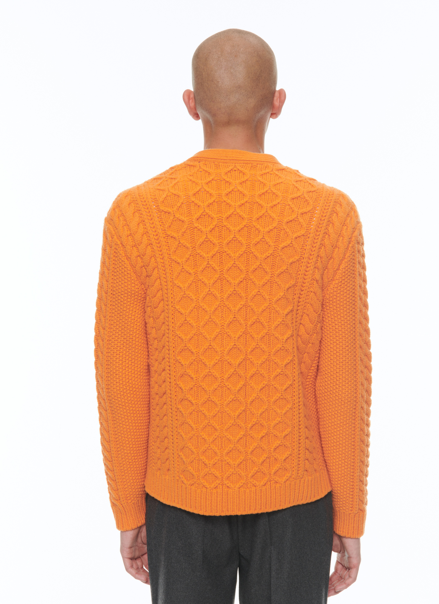 Men's wool cardigan Fursac - A2CARA-CA01-E014