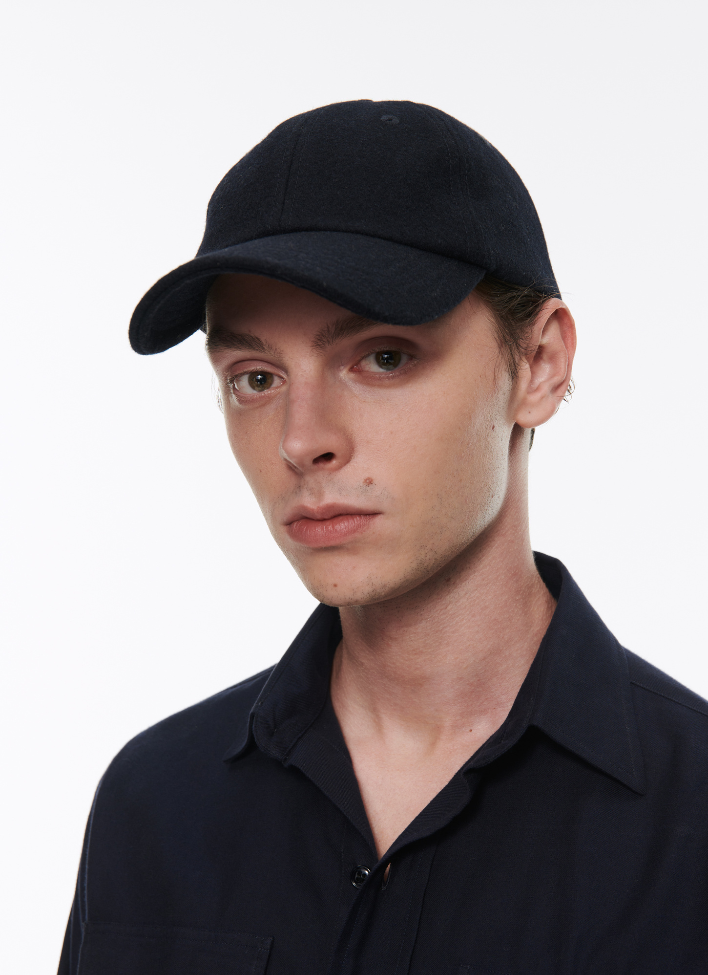 Casquette homme bleu marine laine et polyamide Fursac - D2ARAP-AR29-30