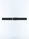 Ceinture en cuir noire - E2CEIN-VE03-20