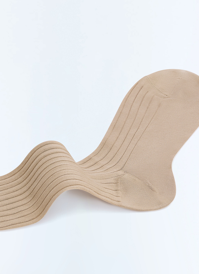 Chaussette beige homme Fursac - D2JSOK-JA23-A008