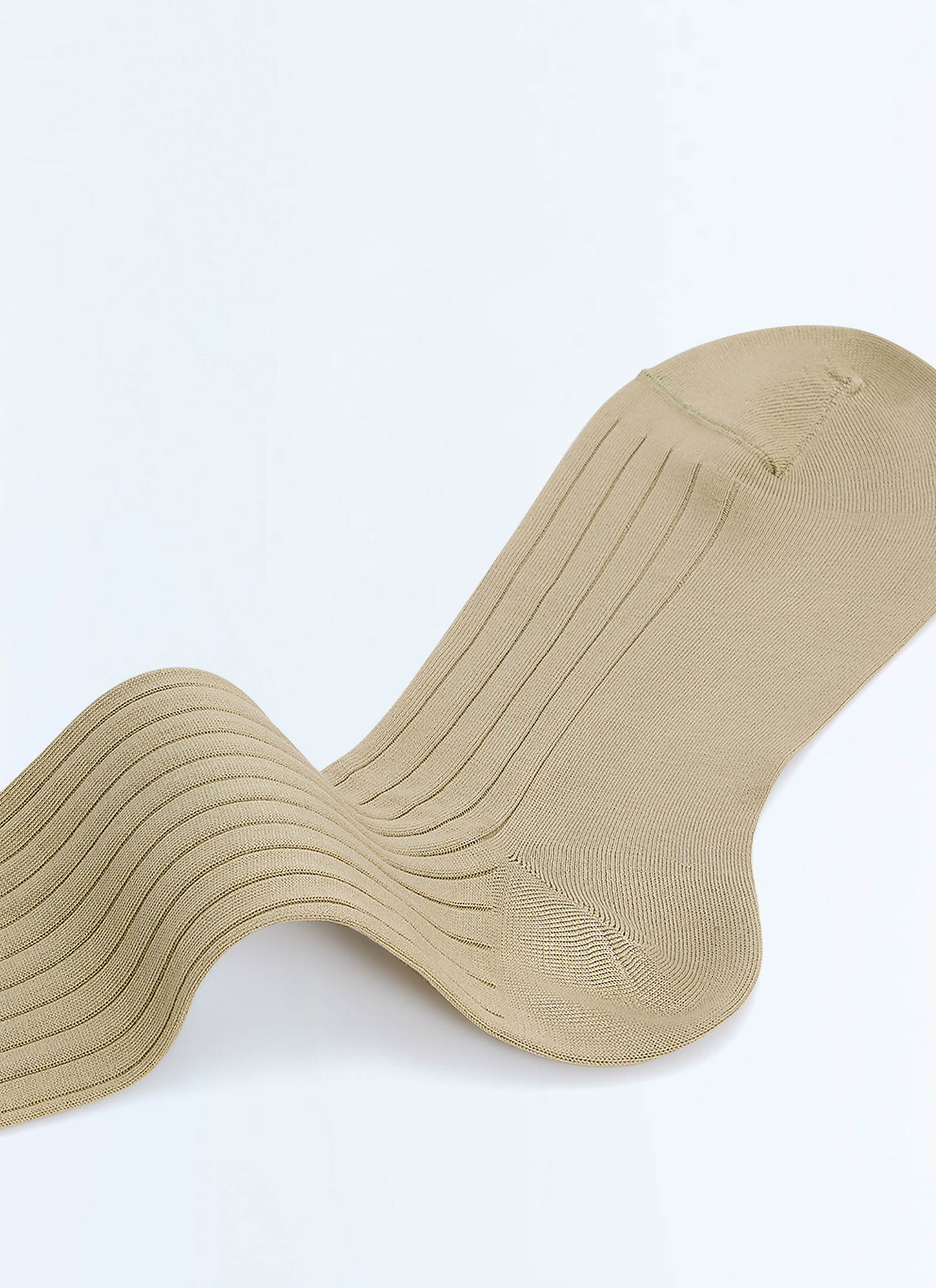 Chaussette vert sauge homme Fursac - D2JSOK-JA23-H005