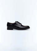 Derby en cuir noir - LDERBY-EC02-20