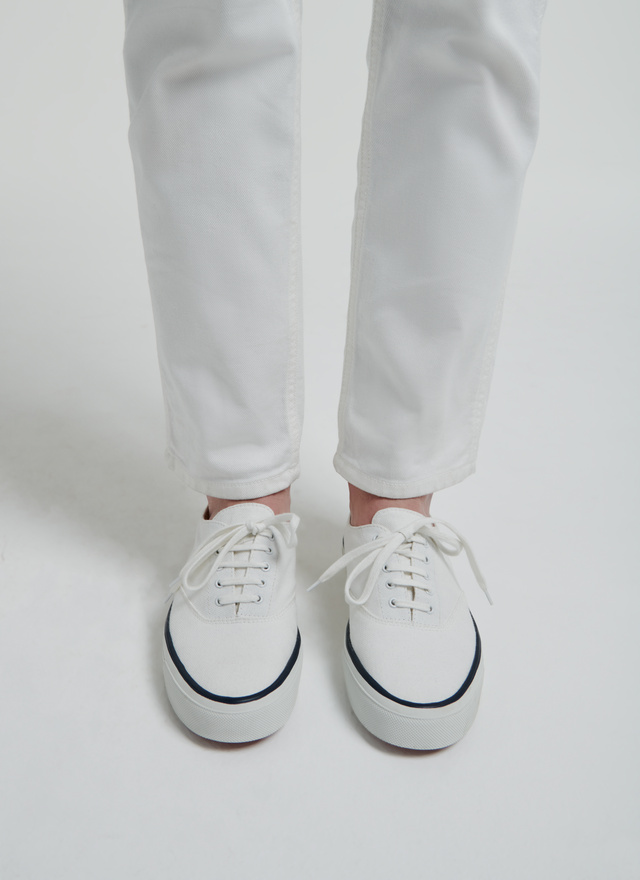 Chaussures blanche homme Fursac - 21HLBASKT-SC97/02