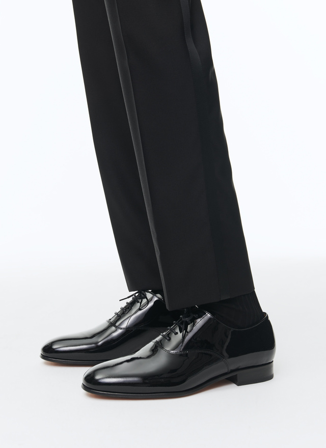 Chaussures Richelieu noir homme Fursac - LTUXED-EC03-20