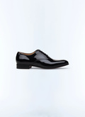 Richelieu en cuir verni noir - LTUXED-EC03-20