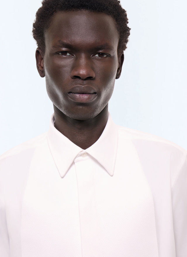 Chemise blanc homme Fursac - H3LARA-E005-01